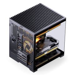 Vỏ case máy tính Jonsbo D34 - BLACK | Mini ITX, Matx, Màu Đen