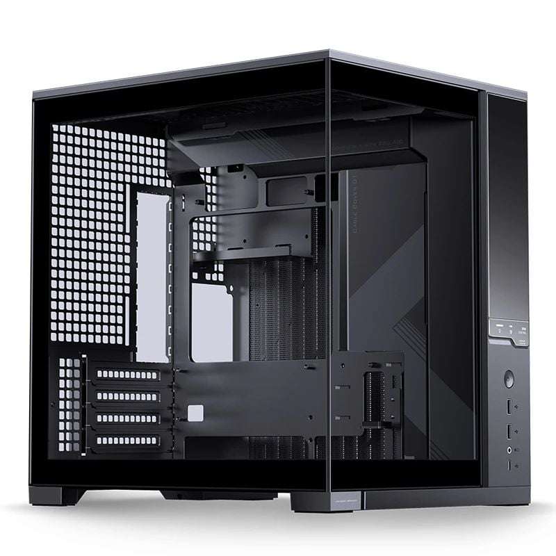 Vỏ case máy tính Jonsbo D34 - BLACK | Mini ITX, Matx, Màu Đen