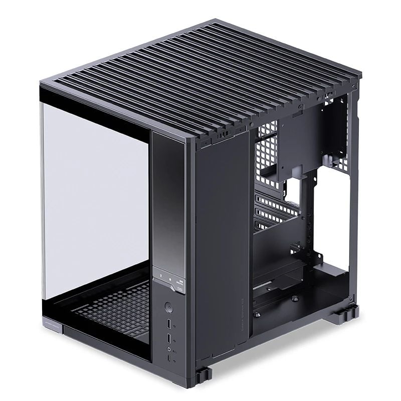 Vỏ case máy tính Jonsbo D34 - BLACK | Mini ITX, Matx, Màu Đen