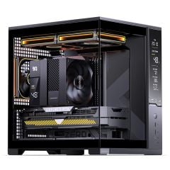 Vỏ case máy tính Jonsbo D34 - BLACK | Mini ITX, Matx, Màu Đen