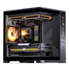 Vỏ case máy tính Jonsbo D34 - BLACK | Mini ITX, Matx, Màu Đen