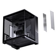 Vỏ case máy tính Jonsbo D34 - BLACK | Mini ITX, Matx, Màu Đen