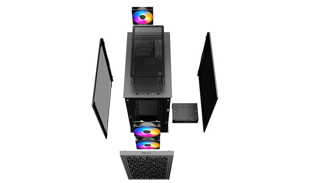 Vỏ case máy tính Deepcool MATREXX 40 3FS - BLACK