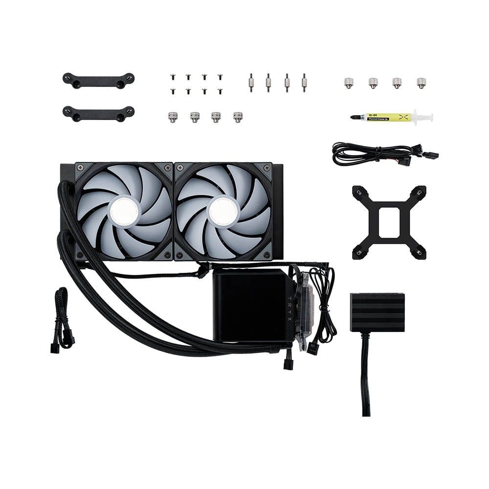 Tản nhiệt nước AIO TRYX PANORAMA 240 ARGB - BLACK