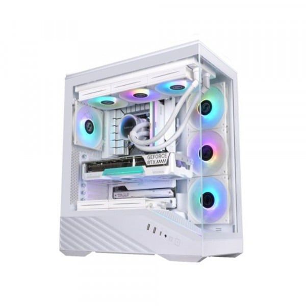 Vỏ Case Máy Tính Lian Li V100 - WHITE (4 ARGB Fan)