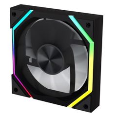 Quạt Fan case Jungle Leopard GALAXY 120 ARGB - BLACK (12cm/PWM/Sync LED 5V/Cánh thuận/Cánh ngược)