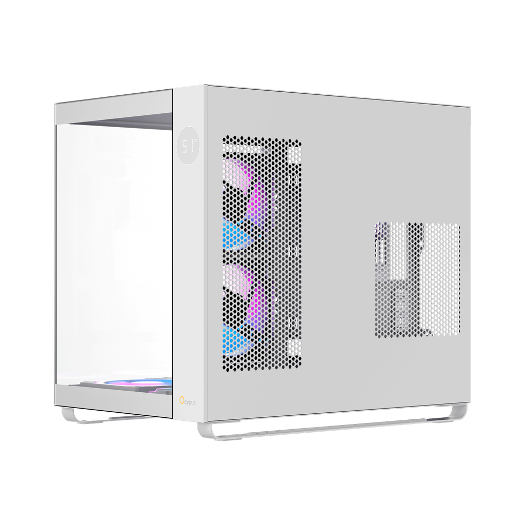 Vỏ Case Ocypus Iota C70 ARGB - WHITE (Kèm 6 Fan ARGB)