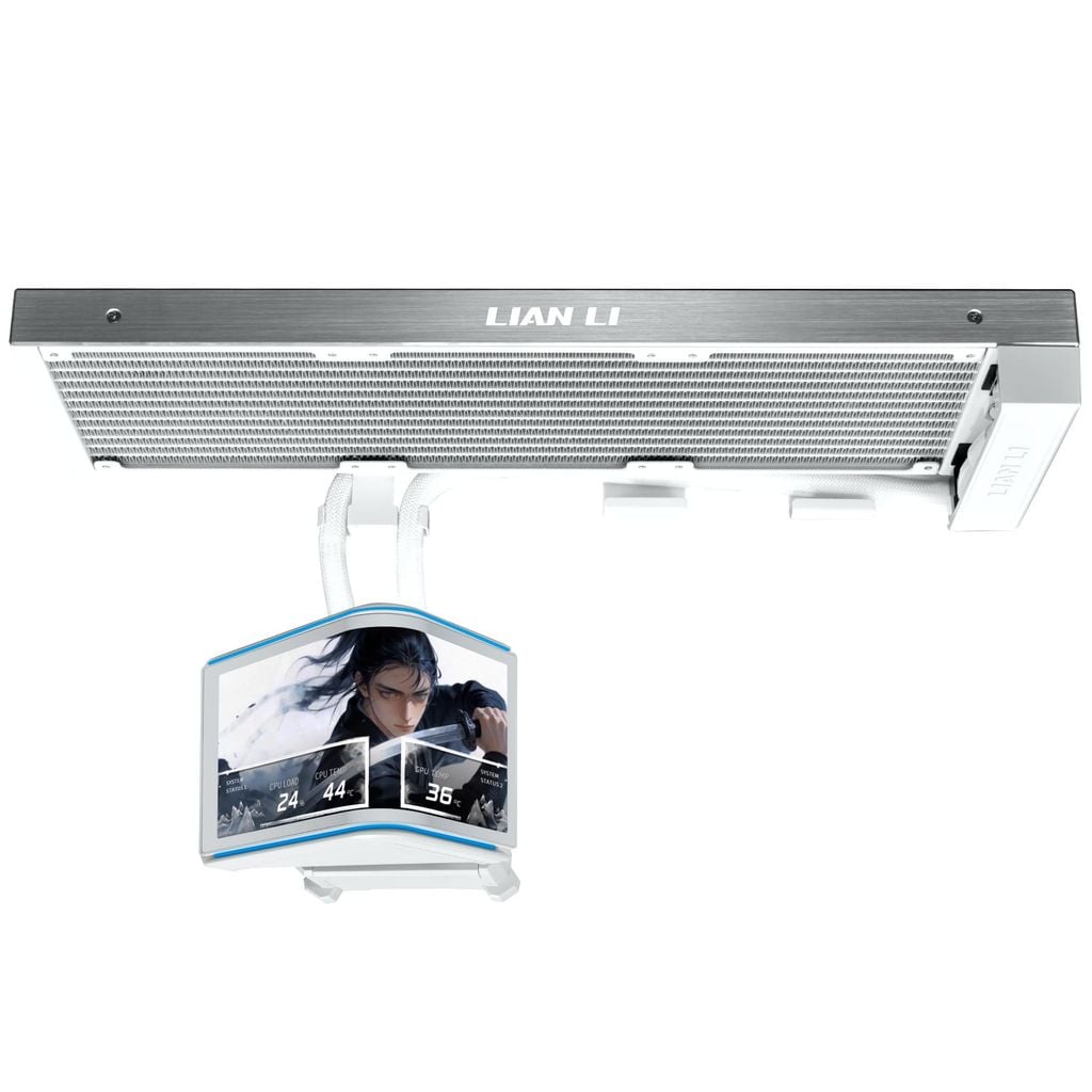 Tản nhiệt nước AIO HydroShift II OLED Curved 360FL - WHITE (KHÔNG KÈM QUẠT)