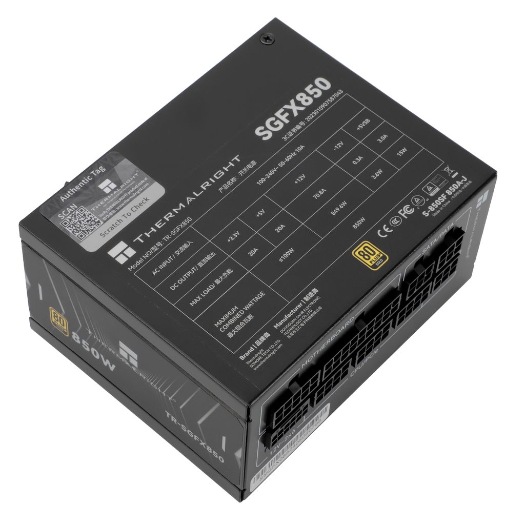 NGUỒN PSU THERMALRIGHT SGFX 850W - BLACK