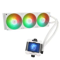 Tản nhiệt nước CPU AIO THERMALRIGHT FROZEN WARFRAME LCD 360 - WHITE | FW360W