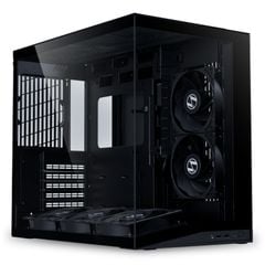 Vỏ Case Lian Li O11 Dynamic Mini V2 FLOW - Black (ATX/Mid Tower/Kèm 5 quạt)
