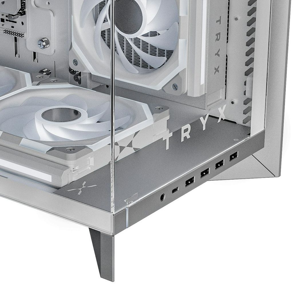 Vỏ Case TRYX LUCA L70 - WHITE (E-ATX/ Mid Tower/ Màu Trắng)