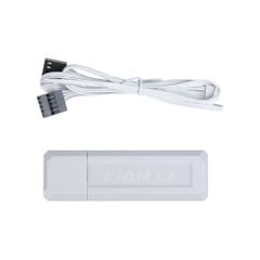Fan Case LIAN LI UNI FAN SL WIRELESS LCD 120 | SINGLE PACK - WHITE (1 QUẠT LCD - CÁNH THUẬN)