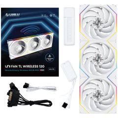 Fan Case LIAN LI UNI FAN TL WIRELESS 120 - WHITE (KHÔNG LCD/CÁNH THUẬN)