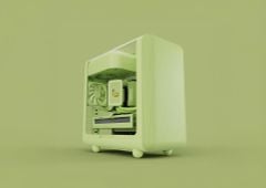 Vỏ Case Máy Tính HYTE X50 Case - MATCHA MILK