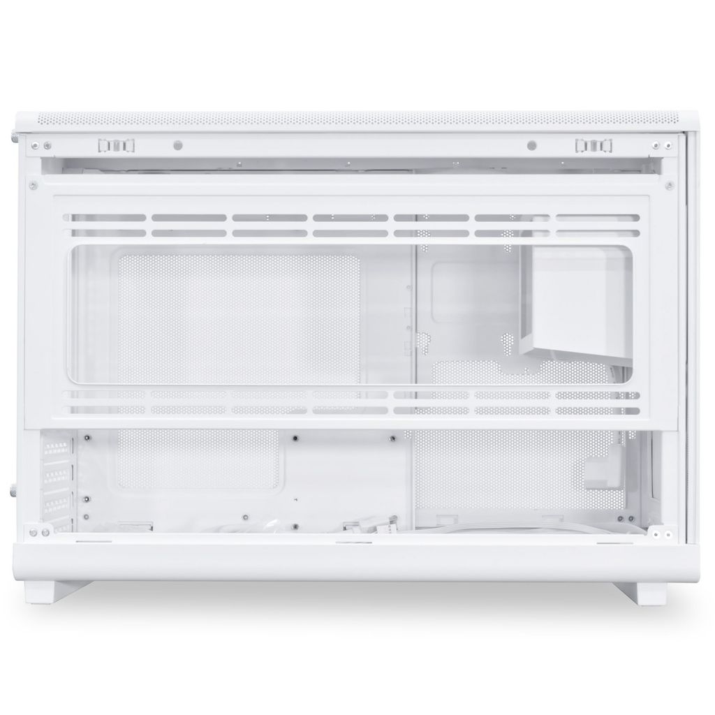 Vỏ case máy tính LIAN LI DAN A3 WOOD GLASS - mATX - WHITE (MATX/MFF/MẶT GỖ/KÍNH HÔNG)