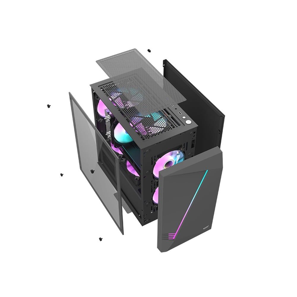 Vỏ Case Máy Tính Darkflash AL390 - BLACK