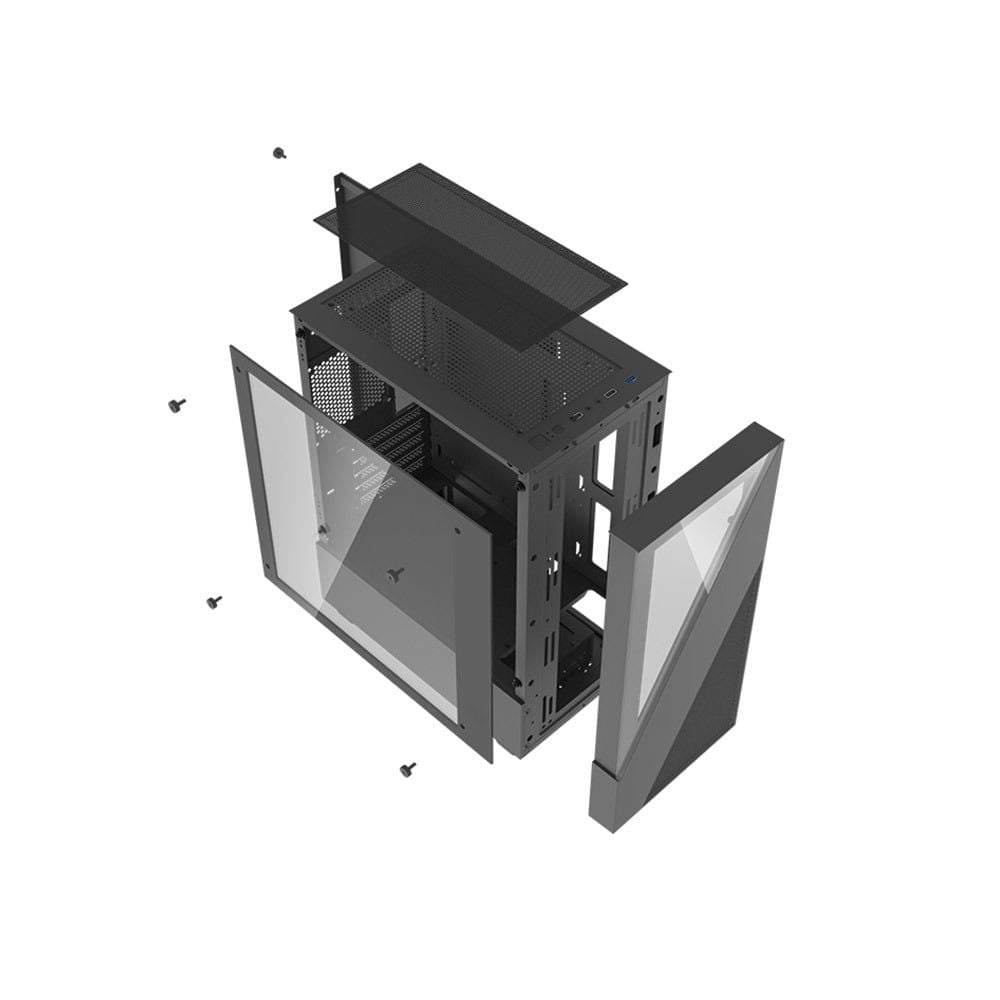 Vỏ Case Máy Tính Darkflash E330M - BLACK