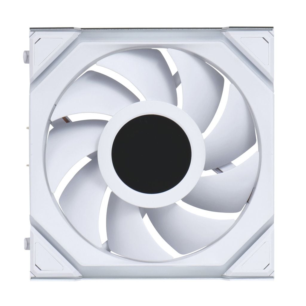 Fan Case LIAN LI UNI FAN SL WIRELESS LCD 120 | SINGLE PACK - WHITE (1 QUẠT LCD - CÁNH THUẬN)