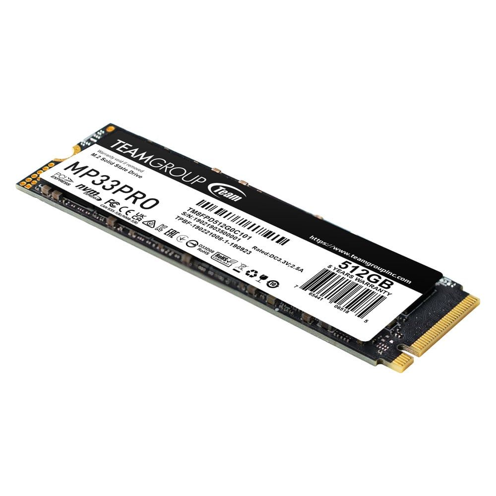 Ổ cứng SSD TeamGroup MP33 PRO 512GB M.2 PCIe Gen3x4