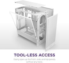 Vỏ Case NZXT H5 FLOW ALL - WHITE V2