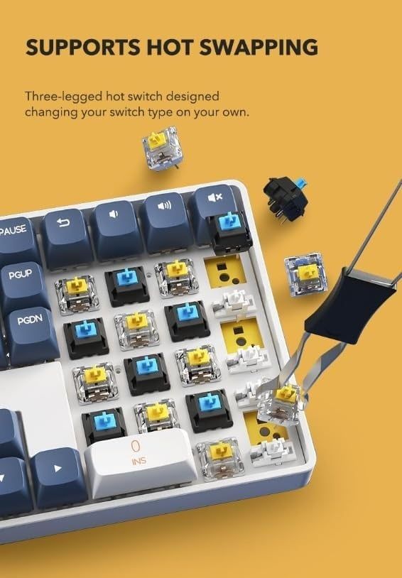 Bàn Phím DarkFlash GD100 - WHITE