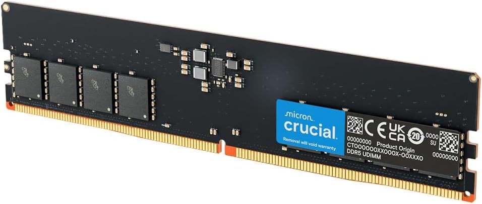 Bộ nhớ RAM PC Crucial 16GB DDR5 bus 5600Mhz (CT16G56C46U5)