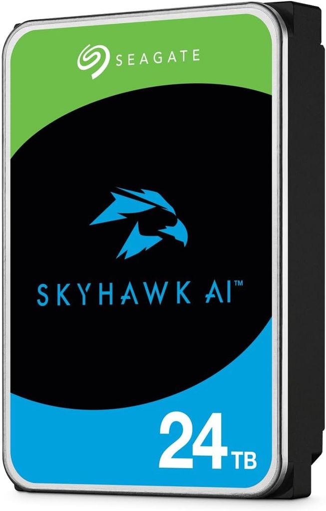 Ổ cứng HDD Seagate Skyhawk AI 24TB ST24000VE002 (3.5Inch/ 7200rpm/ Cache 256MB/ SATA3)