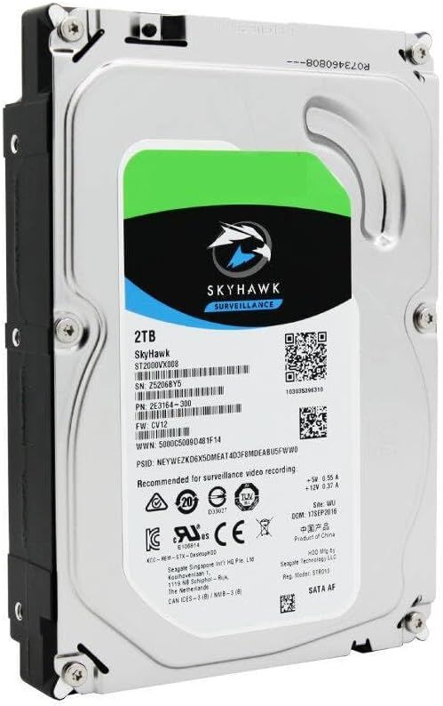 Ổ cứng HDD Seagate Skyhawk 2TB ST2000VX008 (3.5Inch/ 5900rpm/ Cache 64MB/ SATA3)