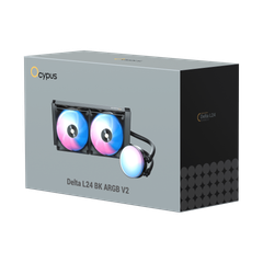 Tản Nhiệt Nước AIO Ocypus Delta L24 ARGB V2 - BLACK