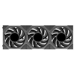Bộ 3 fan case Lian Li Uni Fan TL FLEX LCD 120 REGULAR | REVERSED BLADE - BLACK (Quạt LCD 12cm)