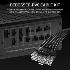 Nguồn máy tính Corsair HX1000i SHIFT ATX 3.1 & PCIe 5.1 - 80 Plus Platinum - Full Modul