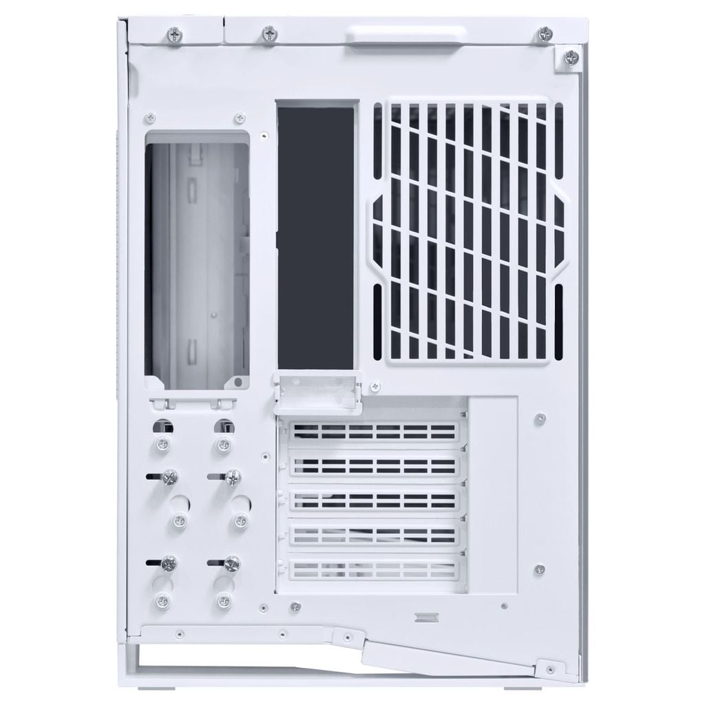Vỏ Case Lian Li O11 Dynamic Mini V2 FLOW - White (ATX/Mid Tower/Kèm 5 quạt)