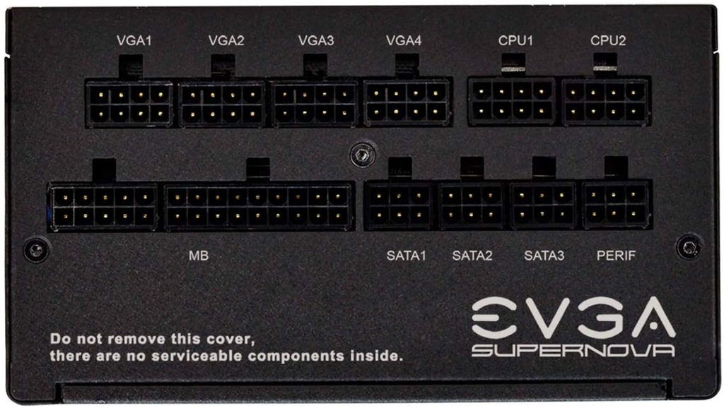 Nguồn EVGA SuperNova 850W GA | 80 Plus Gold, Full Modular