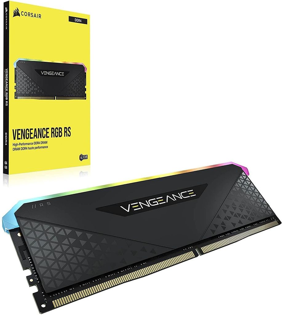 Bộ nhớ RAM PC Corsair DDR4 3200MHz 8GB 1x8GB DIMM XMP 2.0 Vengeance RGB RS
