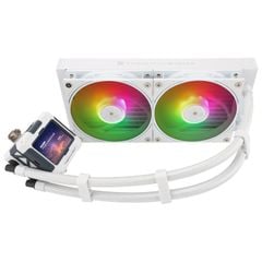 Tản nhiệt nước CPU AIO THERMALRIGHT FROZEN WARFRAME 240 LCD ARGB -  WHITE