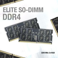 Ram Laptop TeamGroup ELITE 16GB DDR4 3200Mhz (TED416G3200C22-S01)
