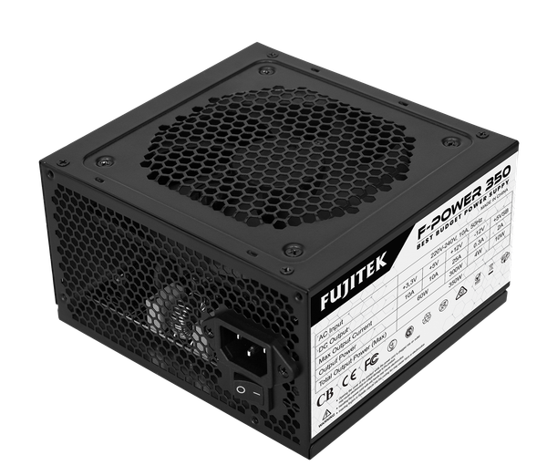 Nguồn máy tính Fujitek F-POWER 350W 80 Plus Bronze