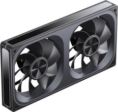 Quạt Fan case JONSBO ZA-240B | ZA-240BR LED ARGB - BLACK  (CÁNH THUẬN / NGƯỢC)