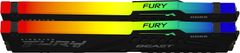 RAM Kingston FURY Beast RGB 64GB (2x32GB) DDR5 5600Mhz (KF556C40BBAK2-64)
