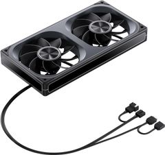 Quạt Fan case JONSBO ZA-240B | ZA-240BR LED ARGB - BLACK  (CÁNH THUẬN / NGƯỢC)