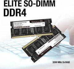 Ram Laptop TeamGroup ELITE 16GB DDR4 3200Mhz (TED416G3200C22-S01)