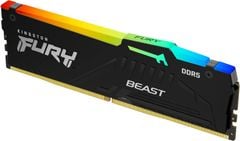 RAM PC Kingston FURY Beast RGB 32GB (1x32GB) DDR5 6000Mhz | KF560C36BBE2A-32 (AMD EXPO+INTEL XMP)