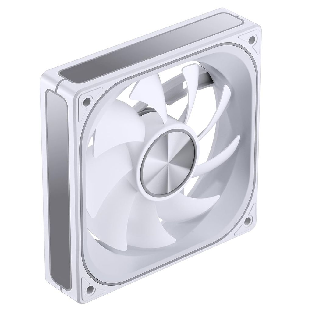Quạt Fan case JONSBO ZA-120W | ZA-120WR LED ARGB - WHITE (CÁNH THUẬN / NGƯỢC)