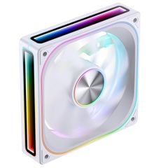 Quạt Fan case JONSBO ZA-120W | ZA-120WR LED ARGB - WHITE (CÁNH THUẬN / NGƯỢC)