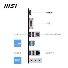 BO MẠCH CHỦ MAINBOARD MSI PRO H610M-E
