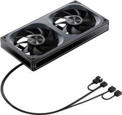 Quạt Fan case JONSBO ZA-240B | ZA-240BR LED ARGB - BLACK  (CÁNH THUẬN / NGƯỢC)