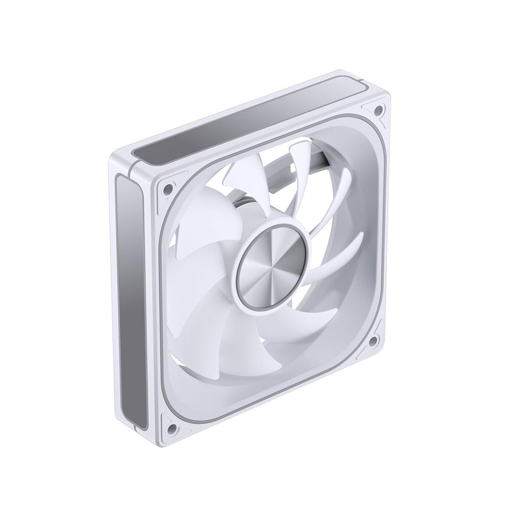 Quạt Fan case JONSBO ZA-120W | ZA-120WR LED ARGB - WHITE (CÁNH THUẬN / NGƯỢC)
