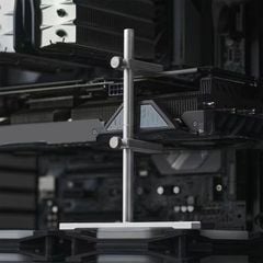 GIÁ ĐỠ BẮT LỖ FAN CHỐNG XỆ VGA - WHITE
