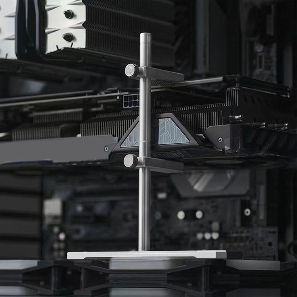 GIÁ ĐỠ BẮT LỖ FAN CHỐNG XỆ VGA - BLACK